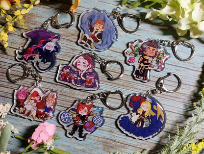Fourteen Fantasy Epoxy Charms!