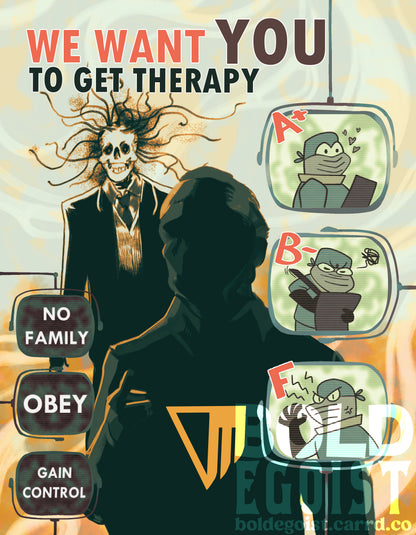 "Trust The Therapy" Print!